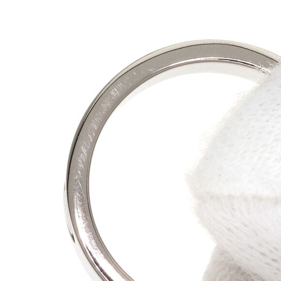 CARTIER 18k Silver Love Ring #49 - Picture 7 of 7